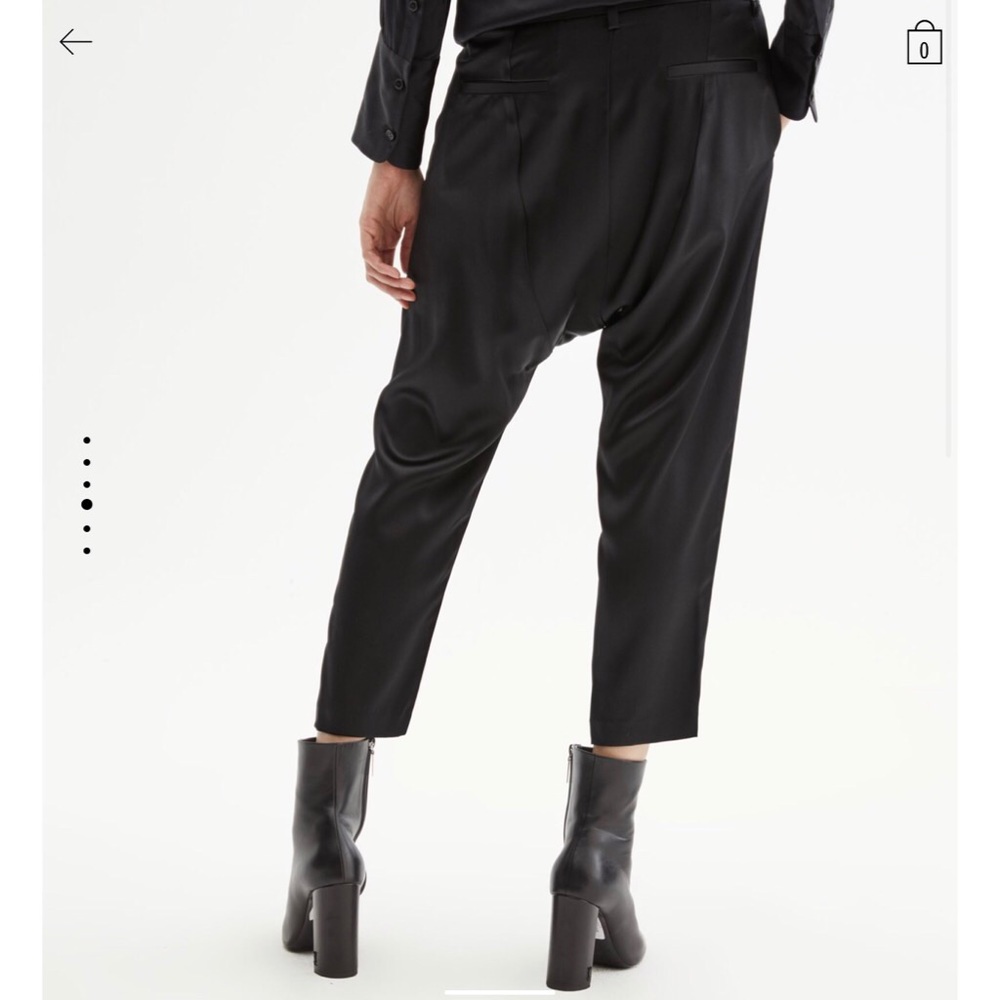 Nili Lotan Silk Paris Pant